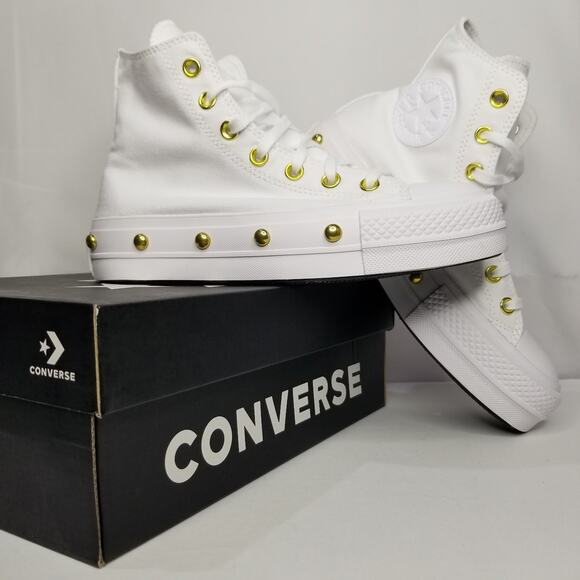 Converse CTAS Lift Platform Hi Tops Brand New Women's Size 7.5 A06787C NWT - Picture 1 of 8